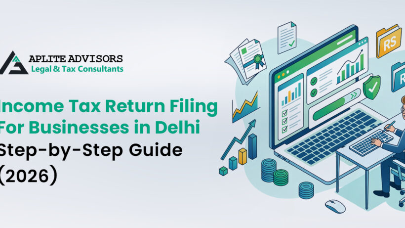 Income Tax Return Filing for Businesses in Delhi: Step-by-Step Guide (2026)