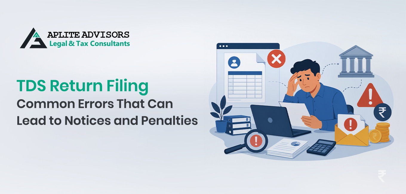 TDS Return Filing: Common Errors That Can Lead to Notices and Penalties