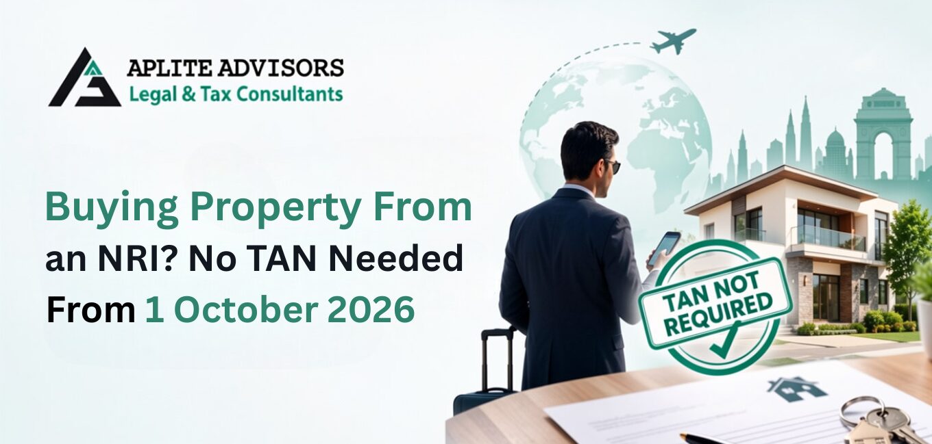 Buying Property From an NRI? No TAN Needed From 1 October 2026