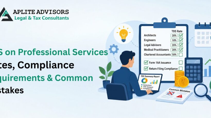 TDS on Professional Services – Rates, Compliance Requirements & Common Mistakes